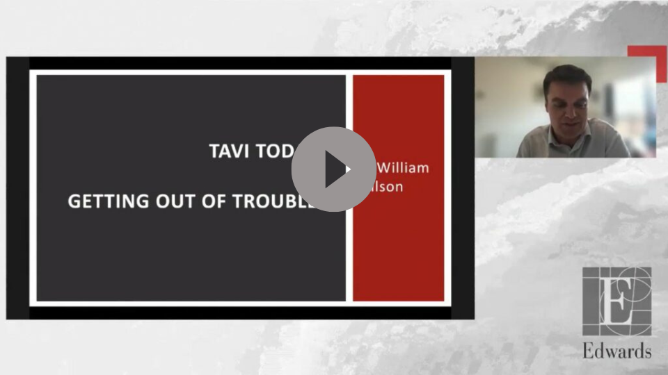 Case Presentation & Discussion: Getting Out of Trouble​ Dr Will Wilson